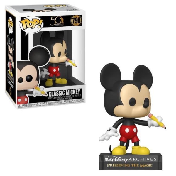 FUNKO POP! 798 - MICKEY 50TH - DISNEY ARCHIVES