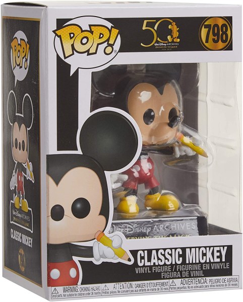 FUNKO POP! 798 - MICKEY 50TH - DISNEY ARCHIVES