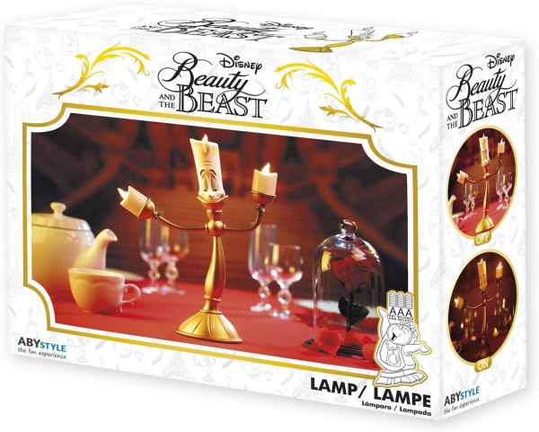 LAMPE LED LUMIERE - DISNEY LA BELLE ET LA BETE