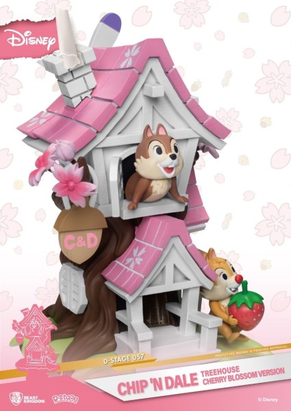 TIC ET TAC TREEHOUSE CHERRY BLOSSOM- DISNEY D-STAGE FIGBTK118