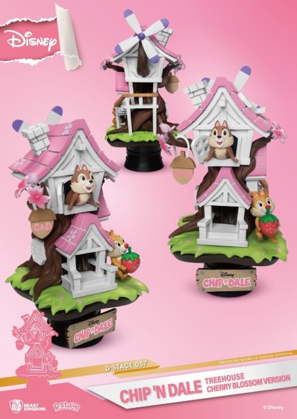 TIC ET TAC TREEHOUSE CHERRY BLOSSOM- DISNEY D-STAGE FIGBTK118