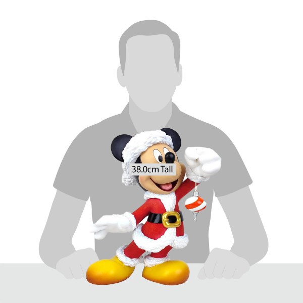 STATUE MICKEY PÈRE NOËL - DISNEY SHOWCASE HAUTE COUTURE