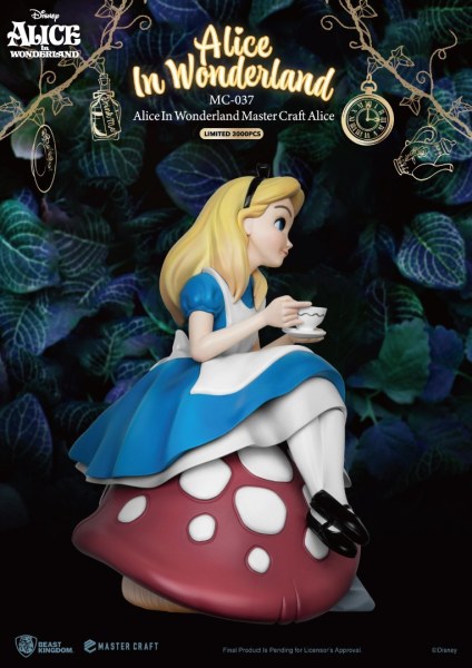 ALICE AU PAYS DES MERVEILLES - DISNEY MASTERCRAFT
