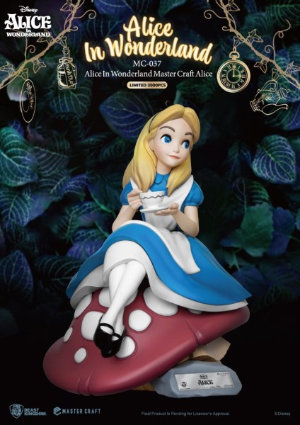 ALICE AU PAYS DES MERVEILLES - DISNEY MASTERCRAFT