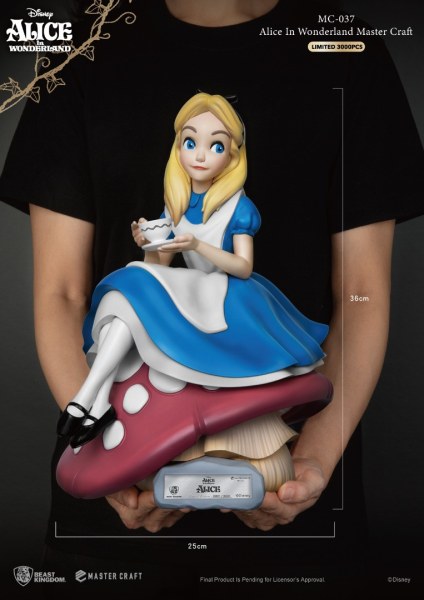 ALICE AU PAYS DES MERVEILLES - DISNEY MASTERCRAFT