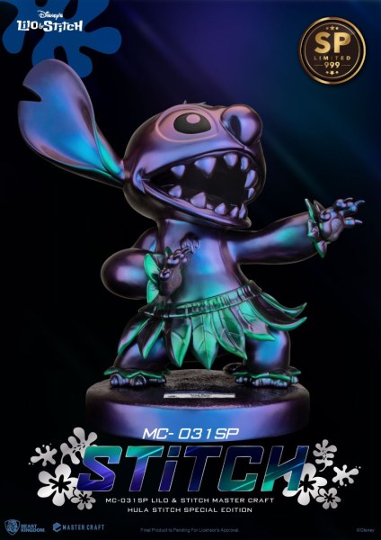 HULA STITCH SPECIAL EDITION - DISNEY MASTERCRAFT