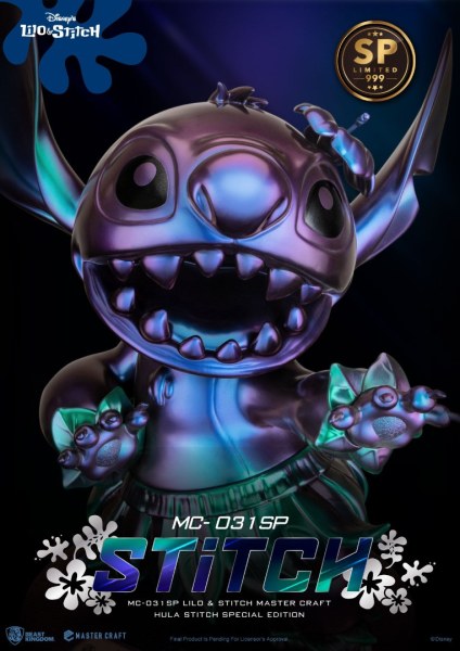 HULA STITCH SPECIAL EDITION - DISNEY MASTERCRAFT