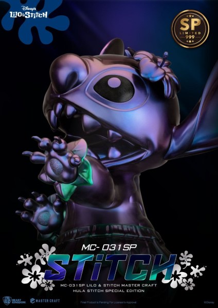 HULA STITCH SPECIAL EDITION - DISNEY MASTERCRAFT