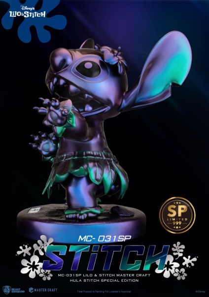 HULA STITCH SPECIAL EDITION - DISNEY MASTERCRAFT