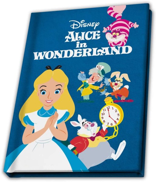 CARNET A6 ALICE AU PAYS DES MERVEILLES - DISNEY