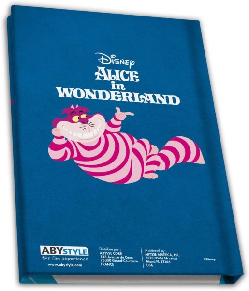CARNET A6 ALICE AU PAYS DES MERVEILLES - DISNEY