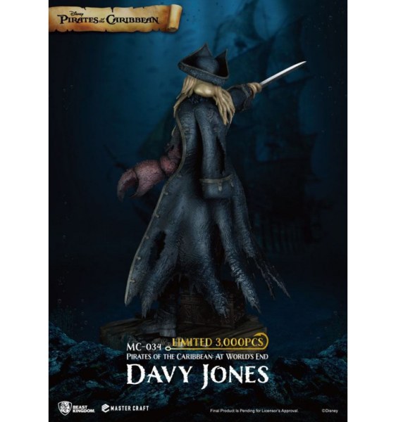 DAVY JONES PIRATES DES CARAÏBES - DISNEY MASTERCRAFT