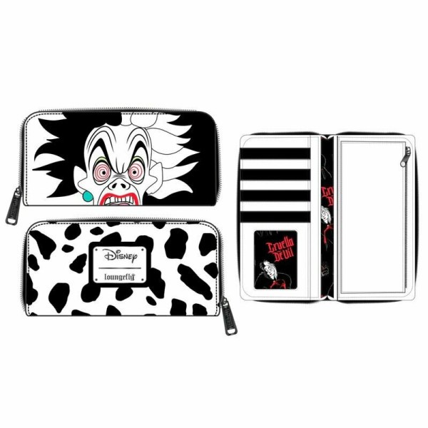 PORTEFEUILLE CRUELLA - DISNEY LOUNGEFLY