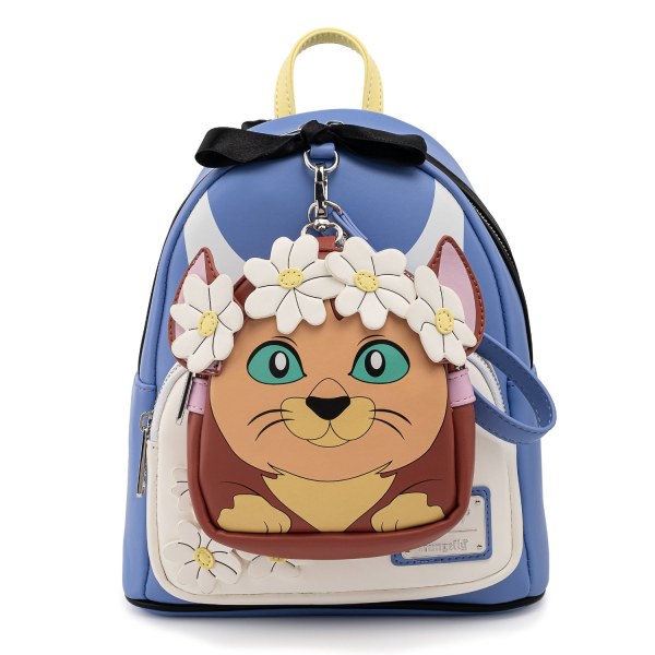 MINI SAC À DOS ALICE AUX PAYS DES MERVEILLES AVEC POCHETTE DETACHABLE - DISNEY LOUNGEFLY