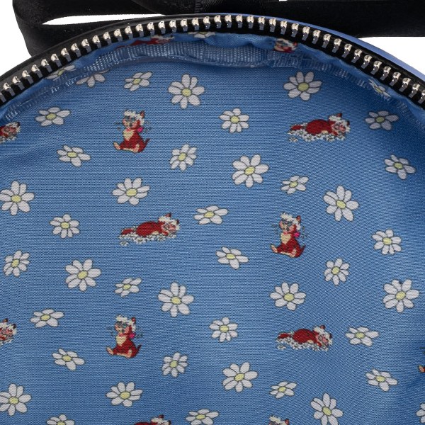 MINI SAC À DOS ALICE AUX PAYS DES MERVEILLES AVEC POCHETTE DETACHABLE - DISNEY LOUNGEFLY