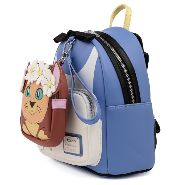 MINI SAC À DOS ALICE AUX PAYS DES MERVEILLES AVEC POCHETTE DETACHABLE - DISNEY LOUNGEFLY