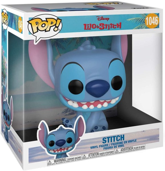 FUNKO POP JUMBO! 1046 - DISNEY LILO & STITCH - STITCH OVERSIZE ( 25 cm )
