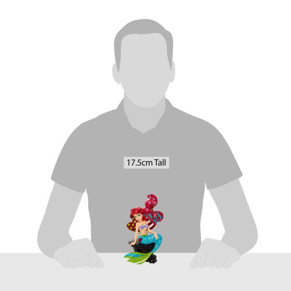 ARIEL SUR UN ROCHER - DISNEY BRITTO