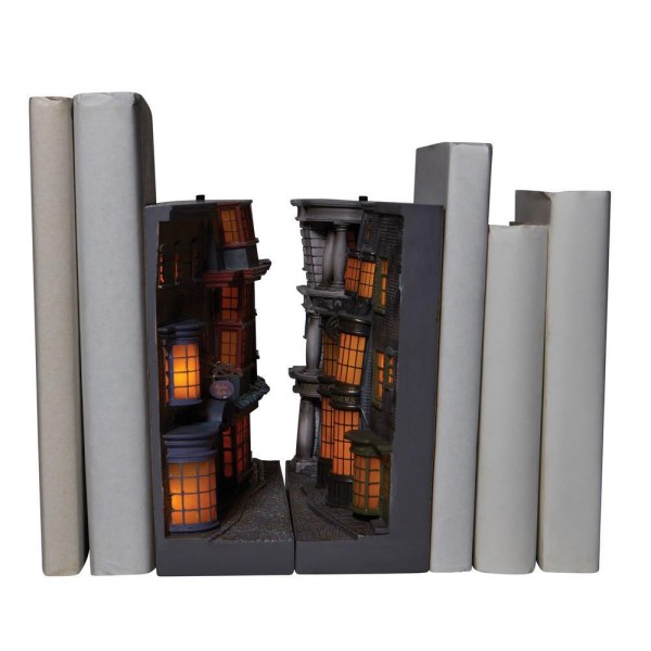 SERRE-LIVRES LUMINEUX CHEMIN DE TRAVERSE - HARRY POTTER