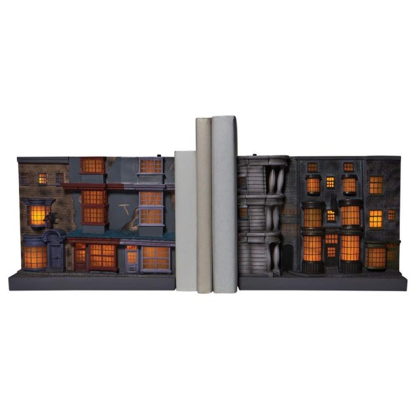 SERRE-LIVRES LUMINEUX CHEMIN DE TRAVERSE - HARRY POTTER