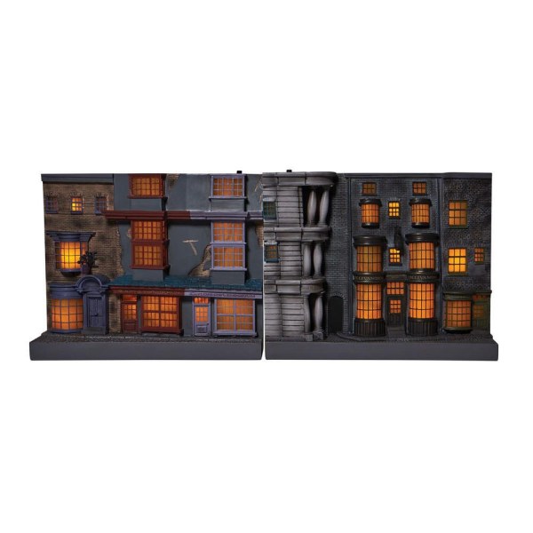 SERRE-LIVRES LUMINEUX CHEMIN DE TRAVERSE - HARRY POTTER