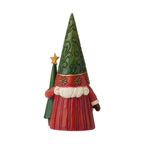 GNOME DE NOËL AVEC LE SAPIN JIM SHORE HEARTWOOD CREEK