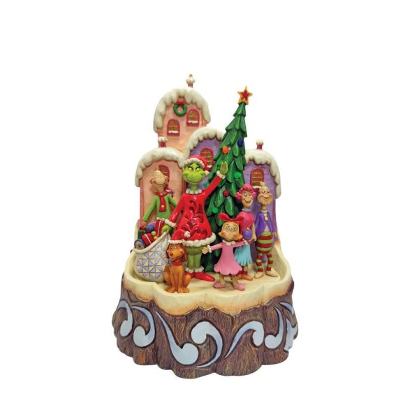 SCULPTÉ PAR LE GRINCH DU CŒUR - JIM SHORE GRINCH