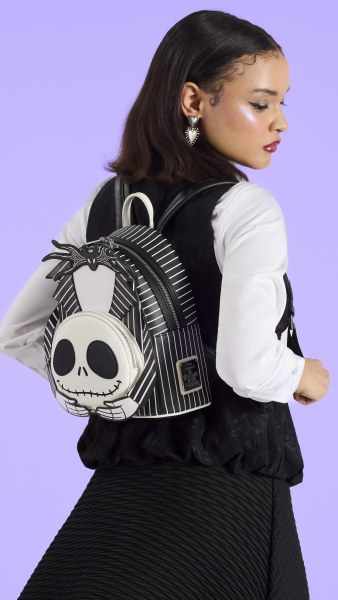 MINI SAC À DOS SANS TÊTE JACK SKELLINGTON - DISNEY LOUNGEFLY