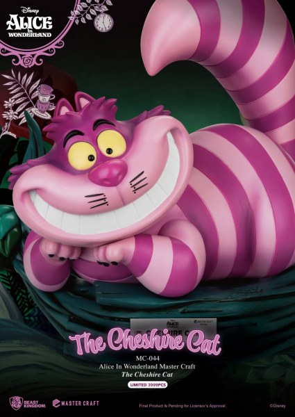 CHAT DU CHESHIRE - DISNEY MASTERCRAFT