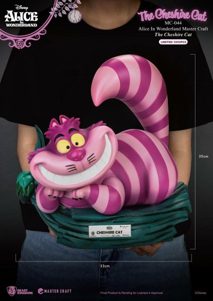 CHAT DU CHESHIRE - DISNEY MASTERCRAFT