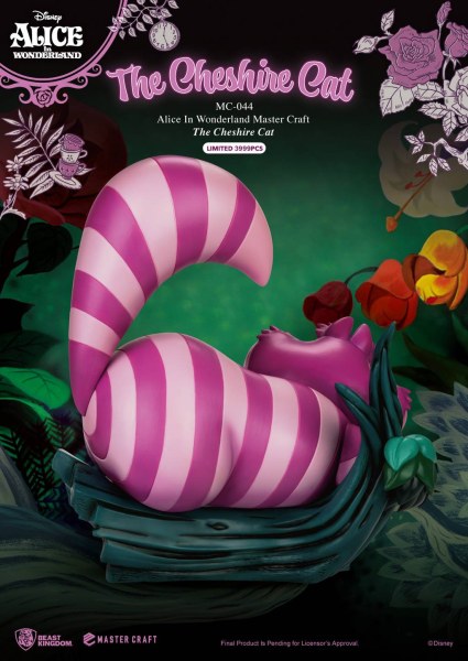 CHAT DU CHESHIRE - DISNEY MASTERCRAFT