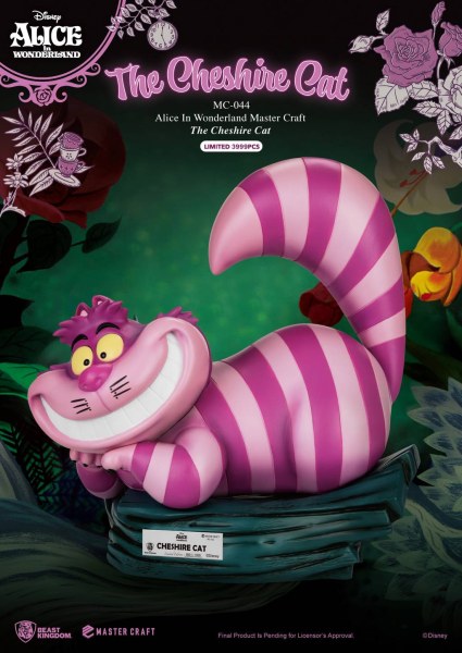 CHAT DU CHESHIRE - DISNEY MASTERCRAFT