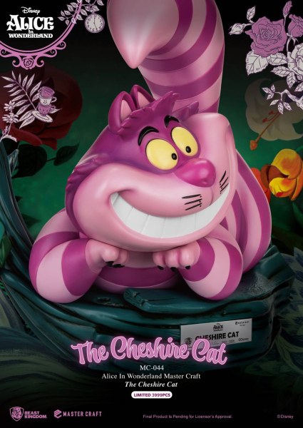 CHAT DU CHESHIRE - DISNEY MASTERCRAFT