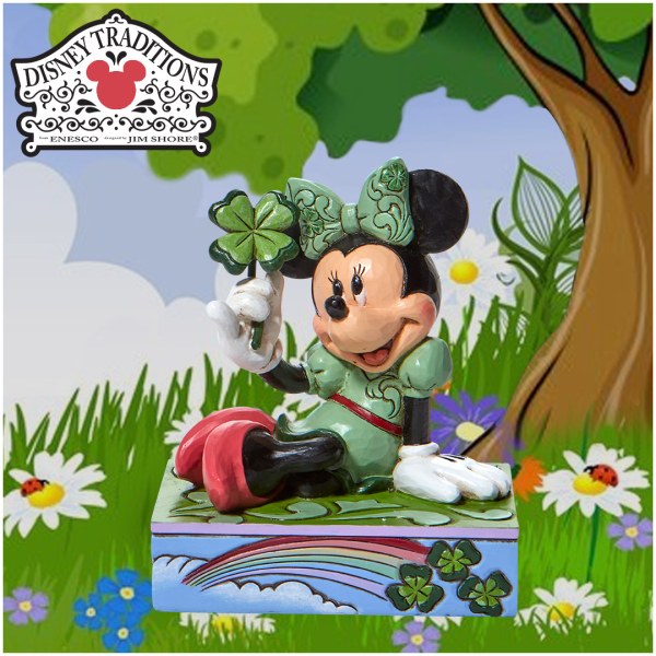 MINNIE ST PATRICK - DISNEY TRADITIONS