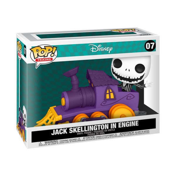 FUNKO POP! 07 - L'ÉTRANGE NOËL DE MONSIEUR JACK - JACK DANS UN TRAIN