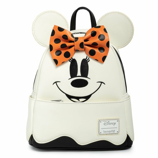 MINI SAC À DOS MINNIE FANTOME ( BRILLE DANS LE NOIR ) - DISNEY LOUNGEFLY