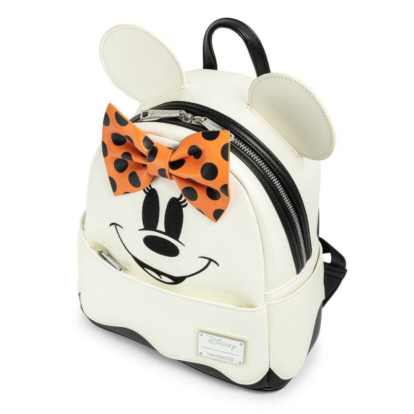 MINI SAC À DOS MINNIE FANTOME ( BRILLE DANS LE NOIR ) - DISNEY LOUNGEFLY