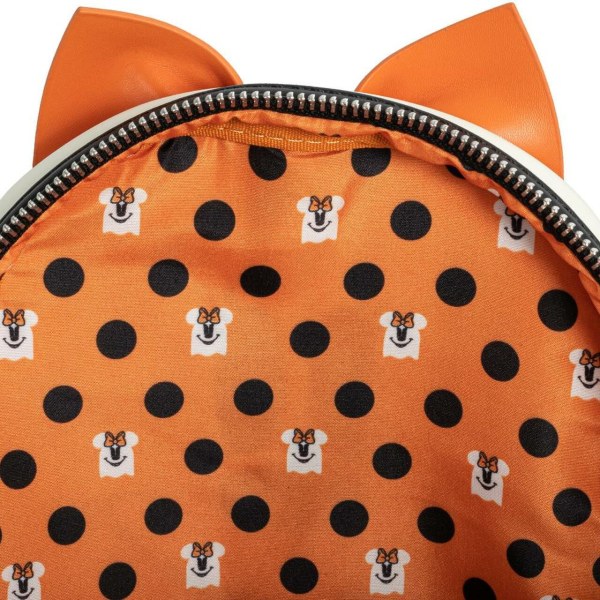 MINI SAC À DOS MINNIE FANTOME ( BRILLE DANS LE NOIR ) - DISNEY LOUNGEFLY