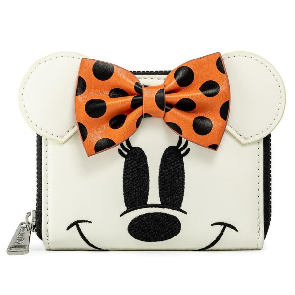 PORTEFEUILLE MINNIE FANTOME ( BRILLE DANS LE NOIR ) - DISNEY LOUNGEFLY