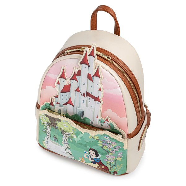 MINI SAC À DOS CHATEAU DE BLANCHE NEIGE - DISNEY LOUNGEFLY