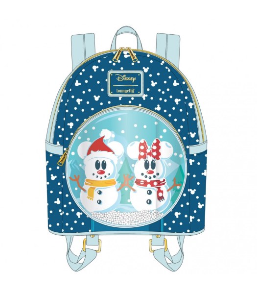 MINI SAC À DOS MICKEY & MINNIE SNOW GLOBE - DISNEY LOUNGEFLY