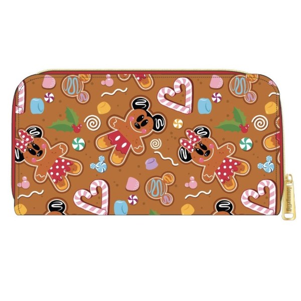 PORTEFEUILLE MICKEY & MINNIE PAIN D'ÉPICE - DISNEY LOUNGEFLY