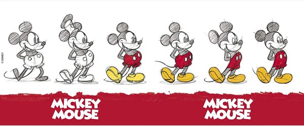 MUG SKETCH MICKEY - DISNEY