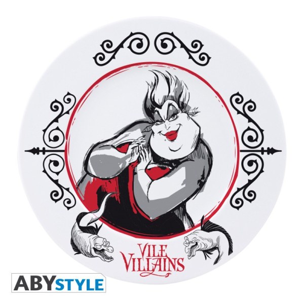 SET DE 4 ASSIETTES DISNEY VILAINS - DISNEY