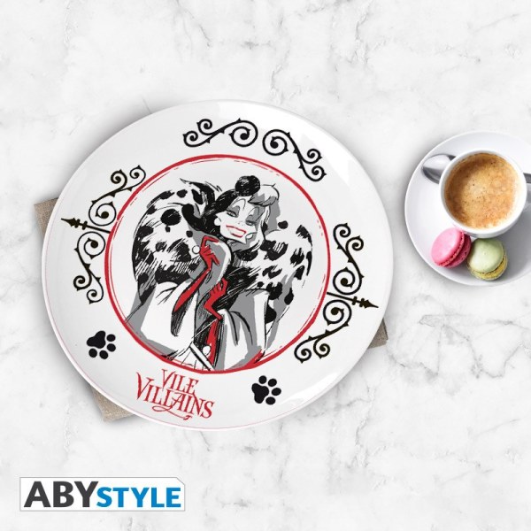 SET DE 4 ASSIETTES DISNEY VILAINS - DISNEY