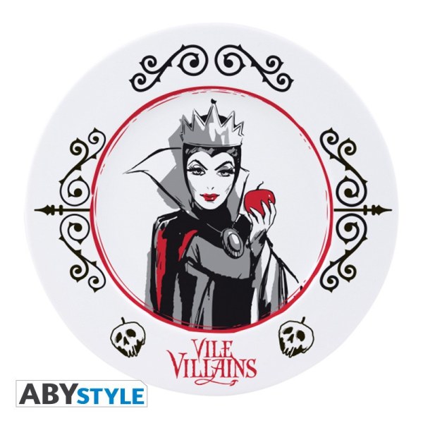 SET DE 4 ASSIETTES DISNEY VILAINS - DISNEY