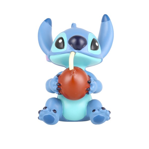 STITCH AVEC UNE NOIX DE COCO ( WINDOW BOX ) - DISNEY SHOWCASE