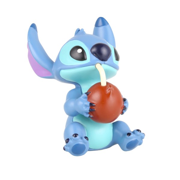 STITCH AVEC UNE NOIX DE COCO ( WINDOW BOX ) - DISNEY SHOWCASE