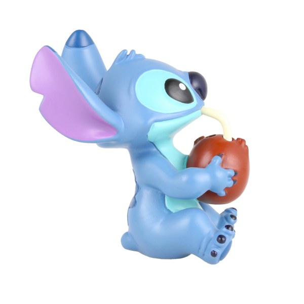 STITCH AVEC UNE NOIX DE COCO ( WINDOW BOX ) - DISNEY SHOWCASE