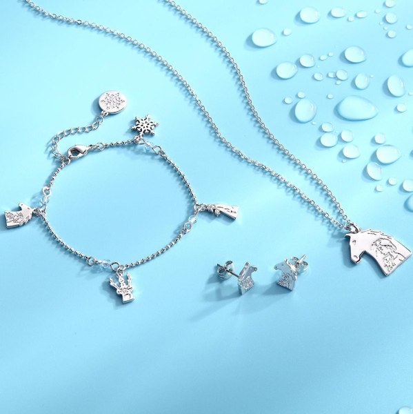 BRACELET CHARMS LA REINE DES NEIGES - DISNEY